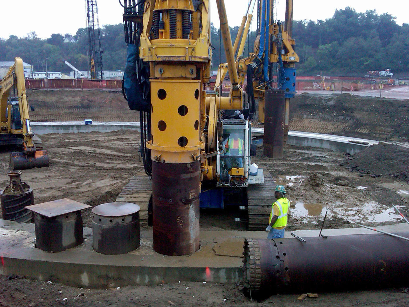 ATI Hot-Rolling and Processing Facility secant piles